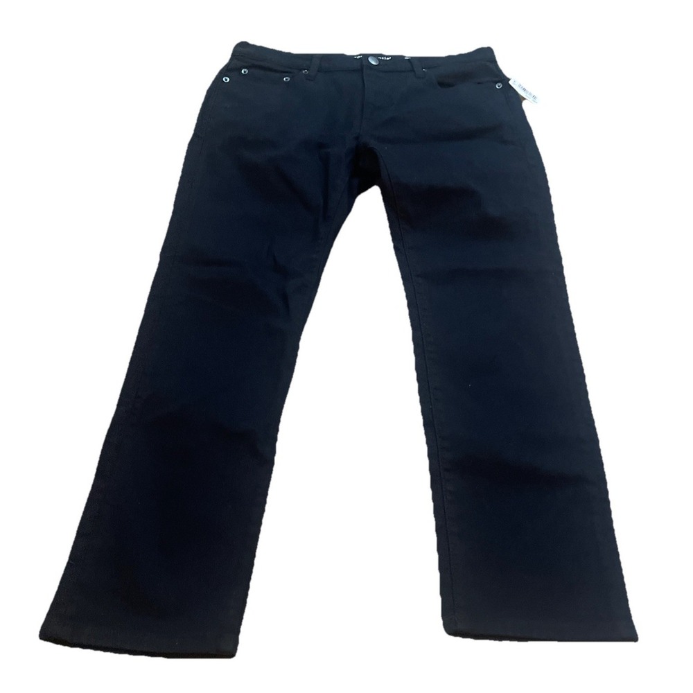 Amazon Essentials‎ Men's Black Denim Jeans 33x28 Slim Mince NWT